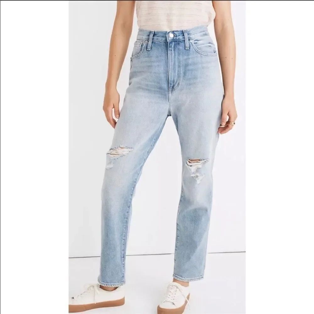 MADEWELL | The MomJean Distressed Gilford Wash 30